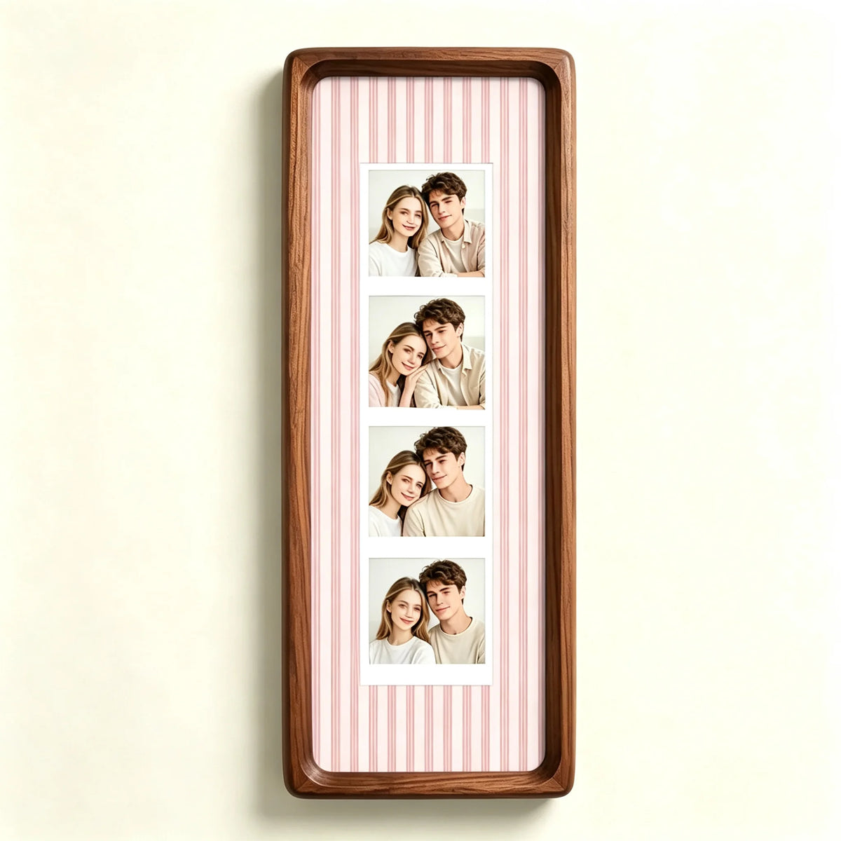 Cadre Photo Mariage Photobooth en Noyer — vue 13