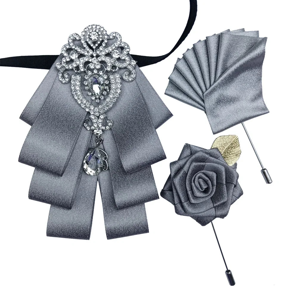 Nœud papillon mariage bijou et pochette — vue 20