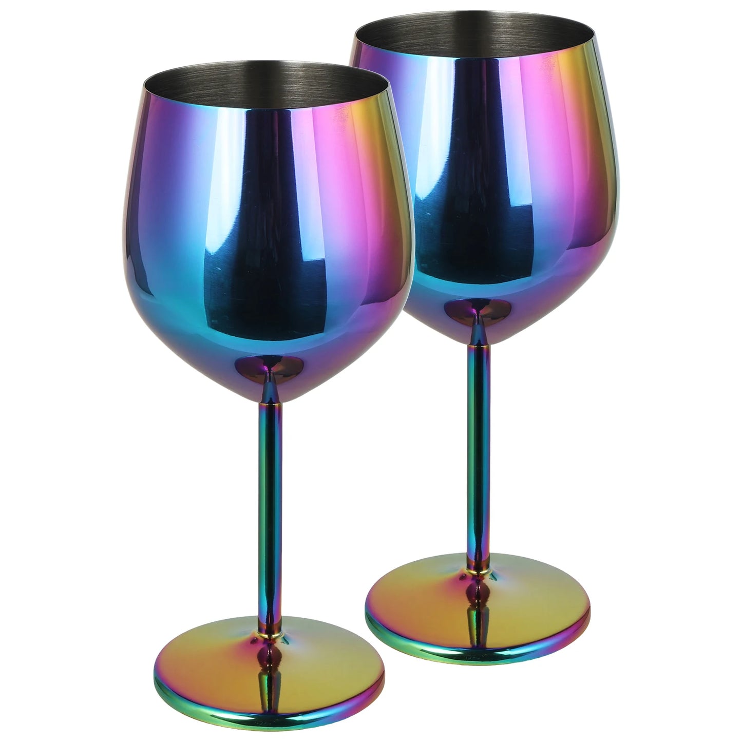 Verre à Vin Mariage en Inox 500 ml