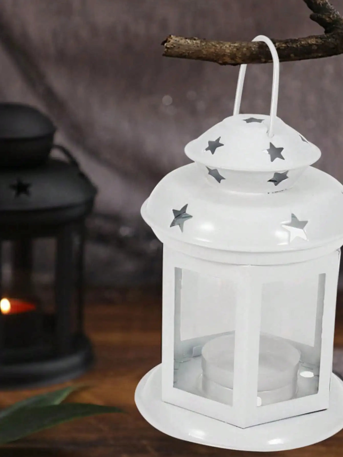 Lanterne mariage vintage en métal — vue 5