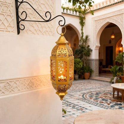 Lanterne mariage marocaine en fer — vue 7
