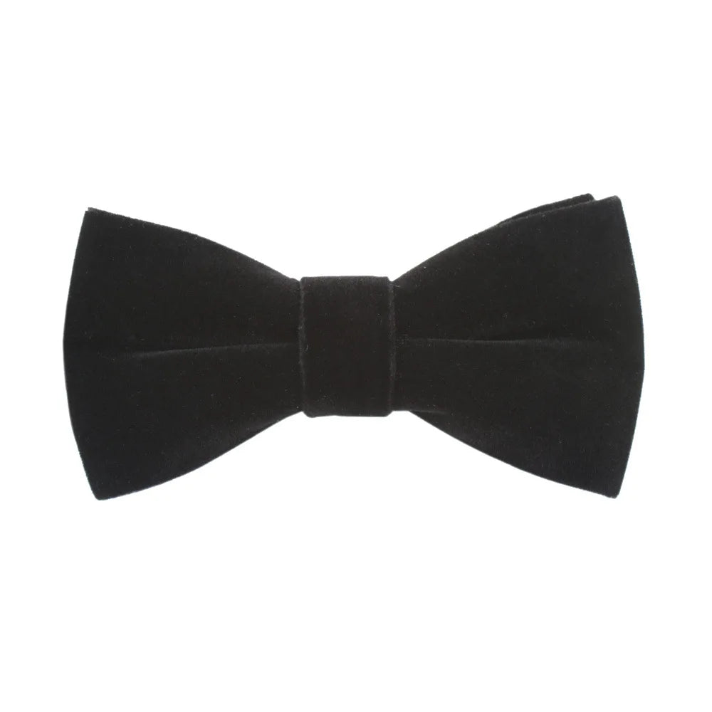 Nœud Papillon Mariage Velours Uni — vue 11
