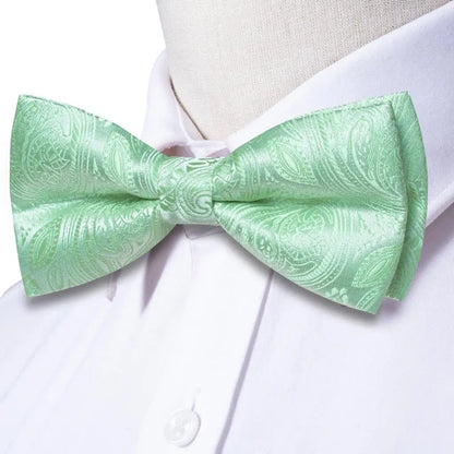 Coffret nœud papillon mariage homme vert