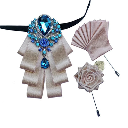 Nœud papillon mariage bijou et pochette — vue 30