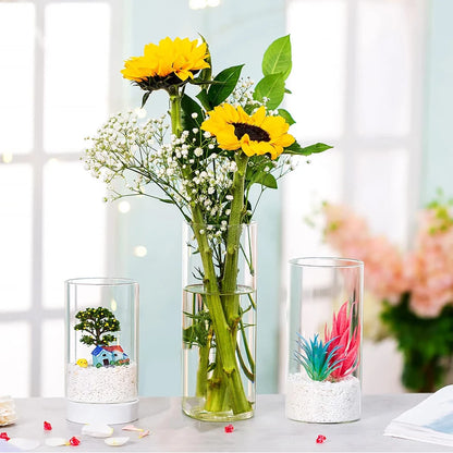 Vases Cylindres en Verre Mariage — vue 5