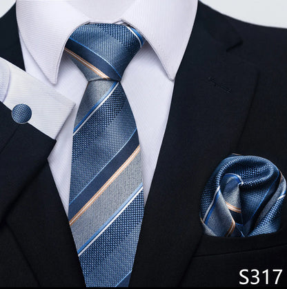 Coffret cravate mariage homme et pochette