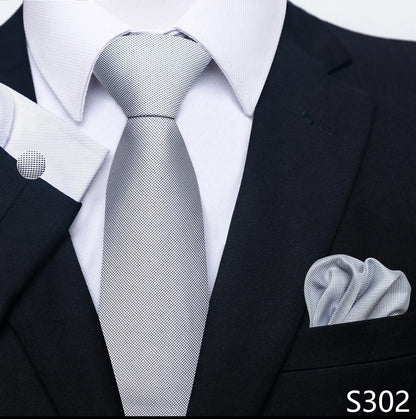 Coffret cravate mariage homme et pochette