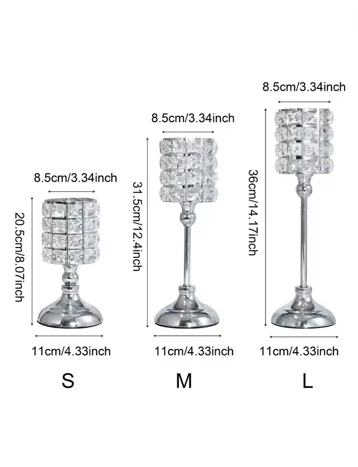 Bougeoir Cristal Moderne Mariage