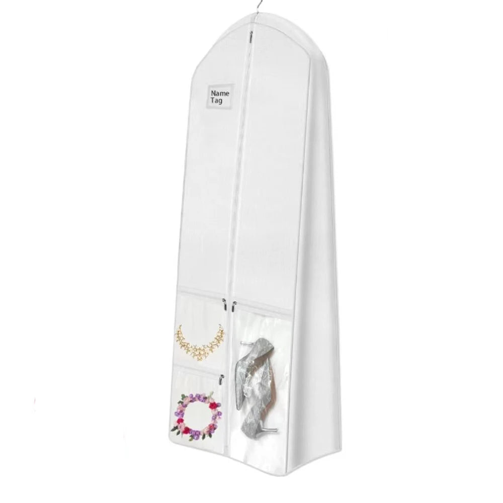 Housse robe de mariée à soufflet