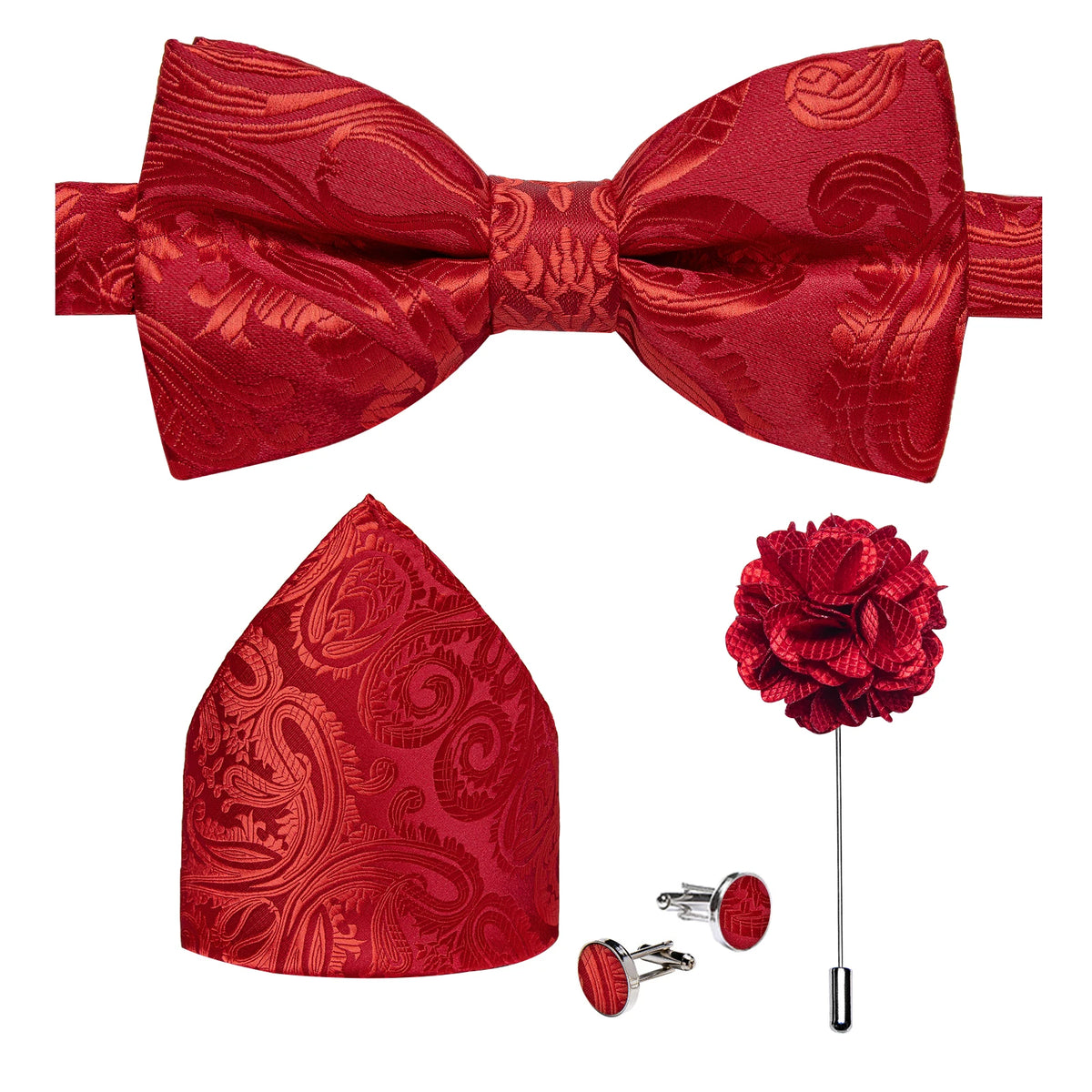 Nœud papillon mariage homme 4 pièces — vue 22