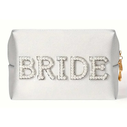 Trousse de Toilette Mariage Perlée