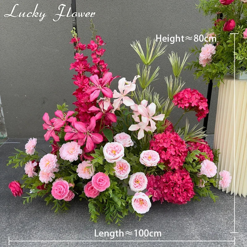 Fleurs Artificielles Mariage Arche et Allée — vue 7