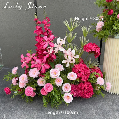 Fleurs Artificielles Mariage Arche et Allée — vue 7