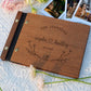 Livre d'Or Mariage Bois Personnalisé Gravé