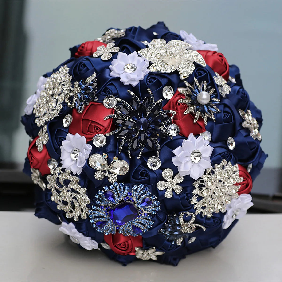 Bouquet de Mariée Broche Papillon