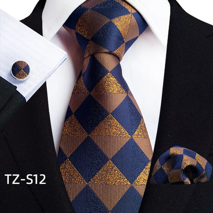 Cravate Mariage Homme et Pochette Assortie