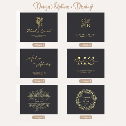 Livre d'Or Mariage Personnalisé Blanc ou Noir — vue 5
