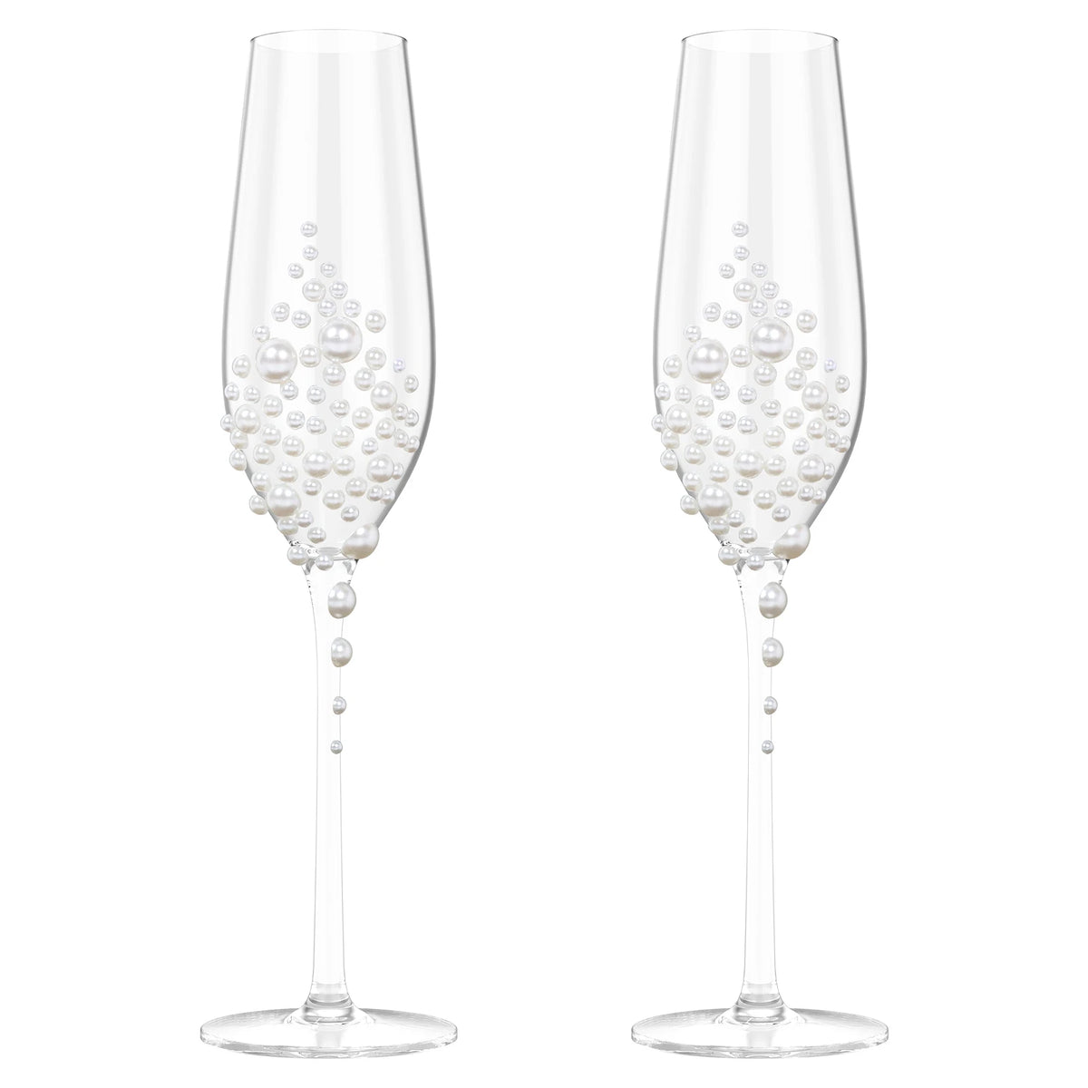 Flûtes champagne cristal des mariés