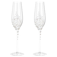 Flûtes champagne cristal des mariés — vue 8