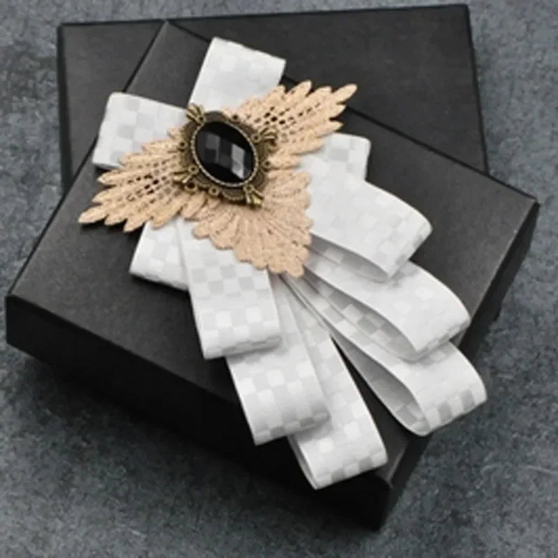 Nœud Papillon Mariage Broche Strass
