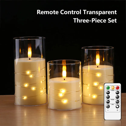 Bougies LED à Télécommande Mariage