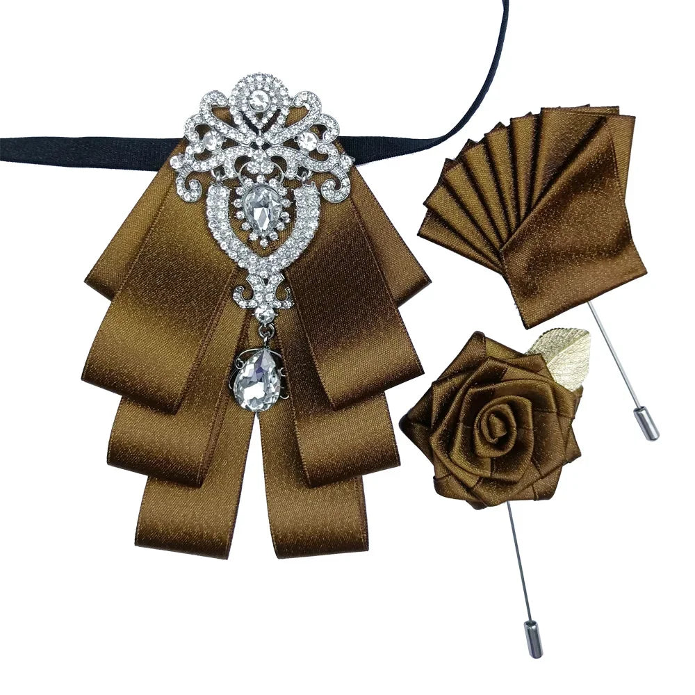Nœud papillon mariage bijou et pochette — vue 25