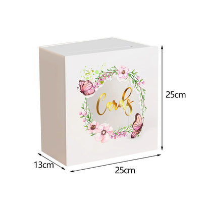 Urne mariage acrylique moderne à enveloppes — Modèle B n°1