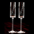 Flûte à Champagne Personnalisée Gravée Prénoms et Date