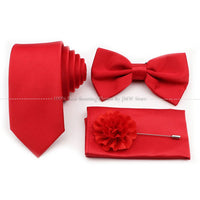 Coffret Nœud Papillon et Cravate Mariage — Coloris N° 58