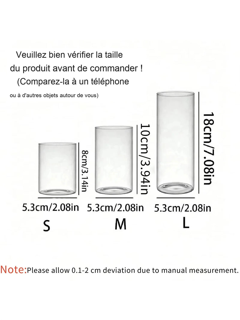 Bougeoir Mariage Photophore en Verre — vue 6
