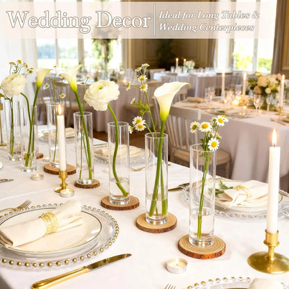 Vase Soliflore Centre de Table Mariage