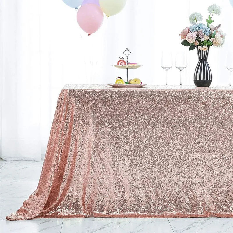 Nappe mariage à sequins scintillants — vue 9
