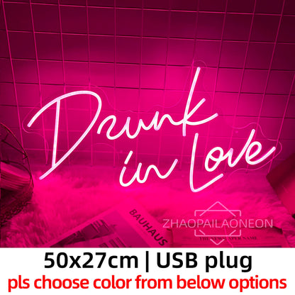 Néon Mariage LED USB Écriture Manuscrite — vue 8