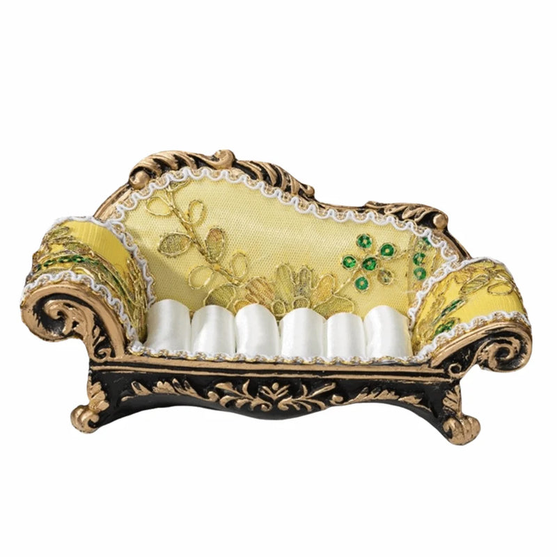 Porte-bagues fauteuil décoratif en résine — vue 7