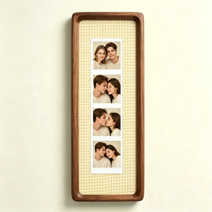 Cadre Photo Mariage Photobooth en Noyer — vue 6