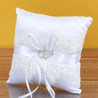 Coussin Alliance Dentelle et Strass — vue 7