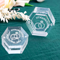 Boîte alliance hexagonale acrylique personnalisée — vue 4
