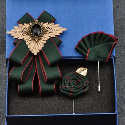 Nœud Papillon Mariage Broche Strass