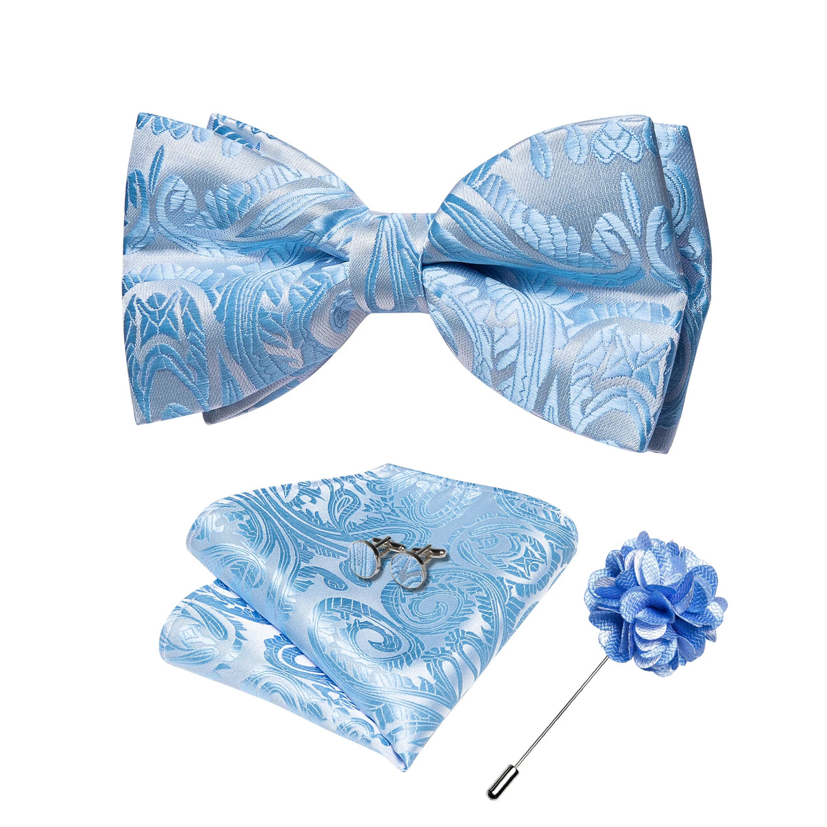 Nœud papillon mariage homme 4 pièces — vue 72