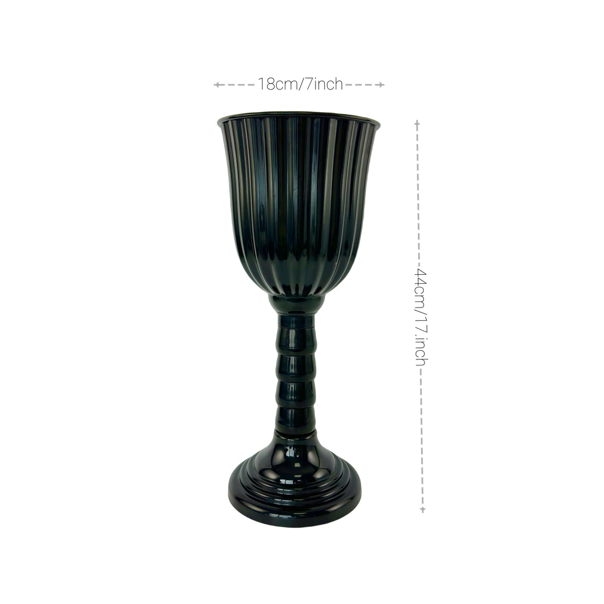 Vase cylindrique haut centre de table — vue 10