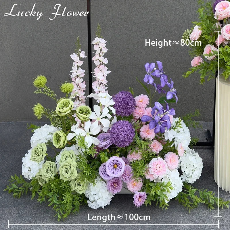 Fleurs Artificielles Mariage Arche et Allée — vue 14