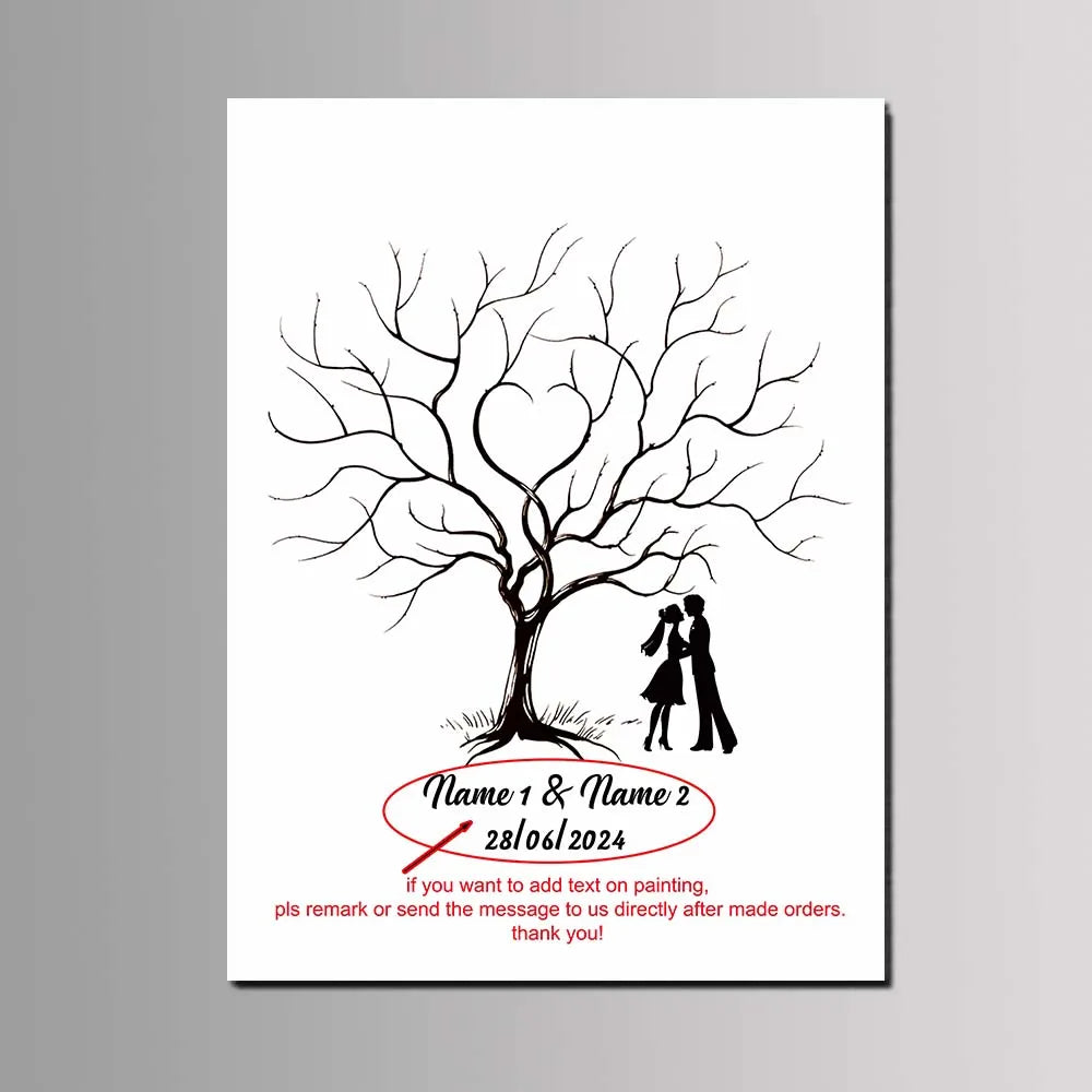 Arbre à Empreintes Original Mariage