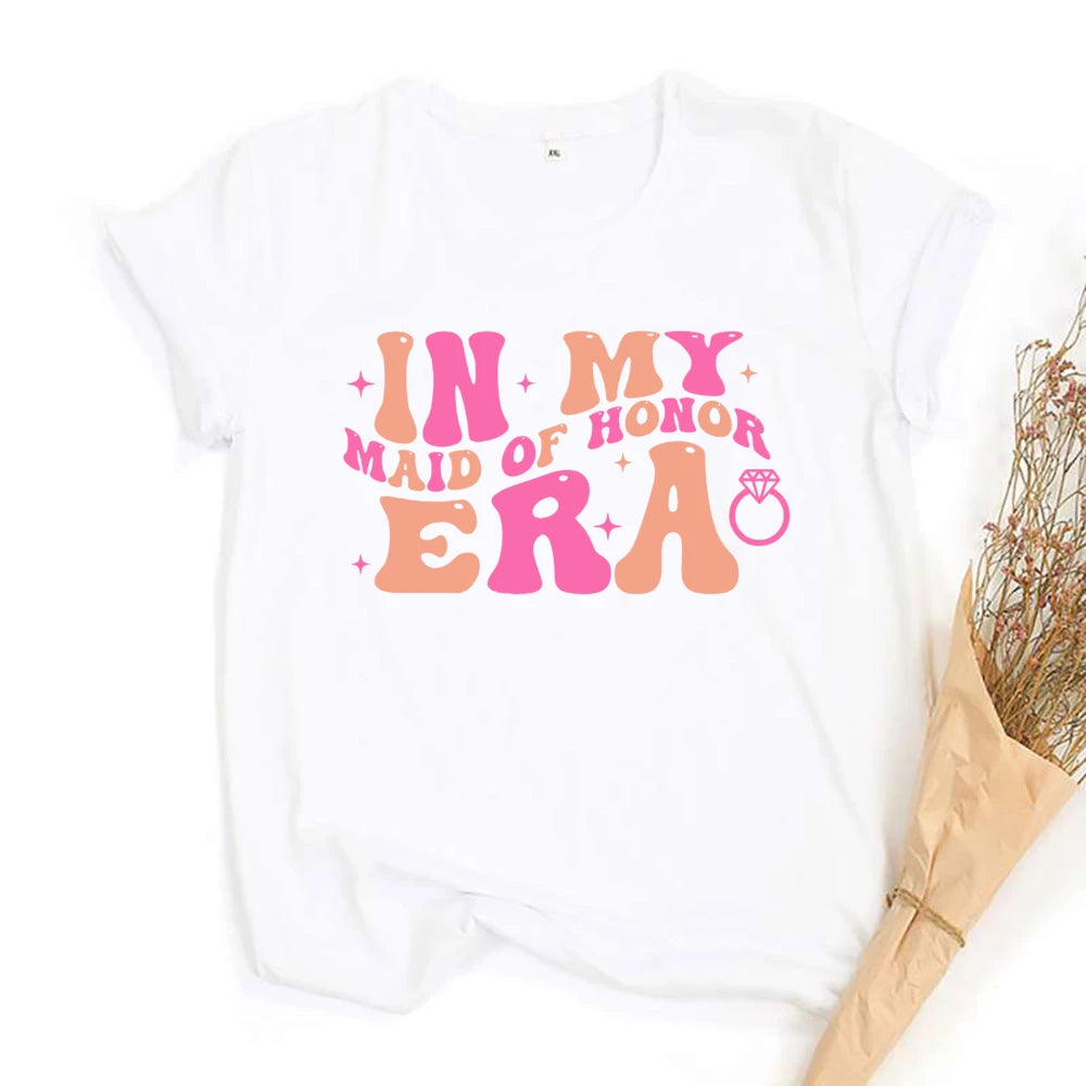 T-shirt EVJF Rétro Bride Era