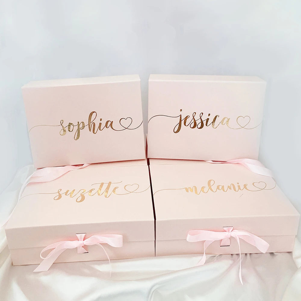 Coffret cadeau mariage personnalisé demoiselle d'honneur