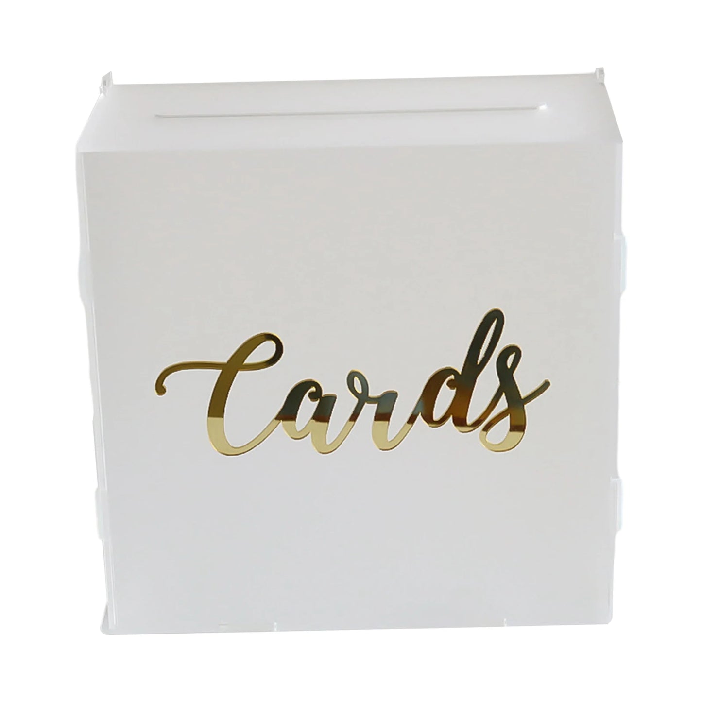 Urne mariage acrylique moderne à enveloppes