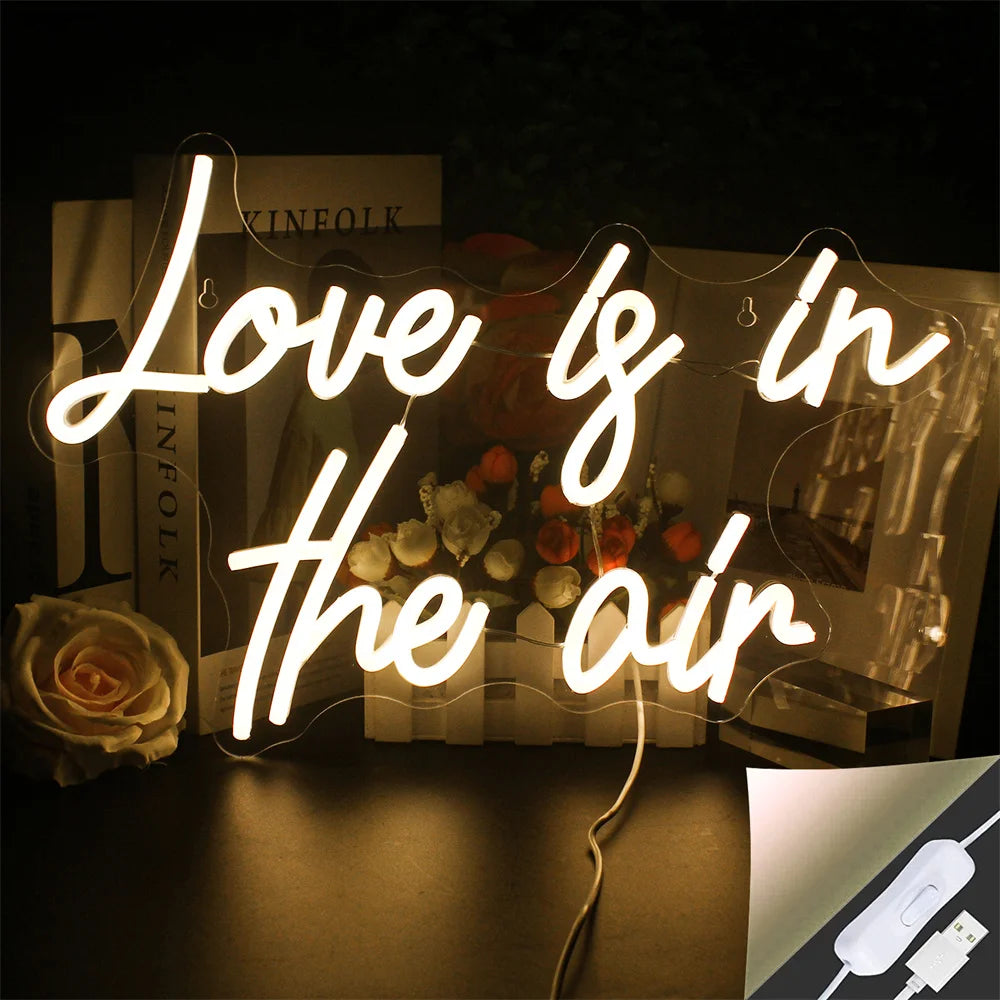 Néon Mariage LED Mots d'Amour — vue 13