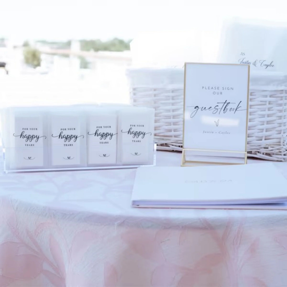 Mouchoirs Larmes de Joie Mariage