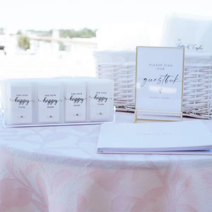 Mouchoirs Larmes de Joie Mariage