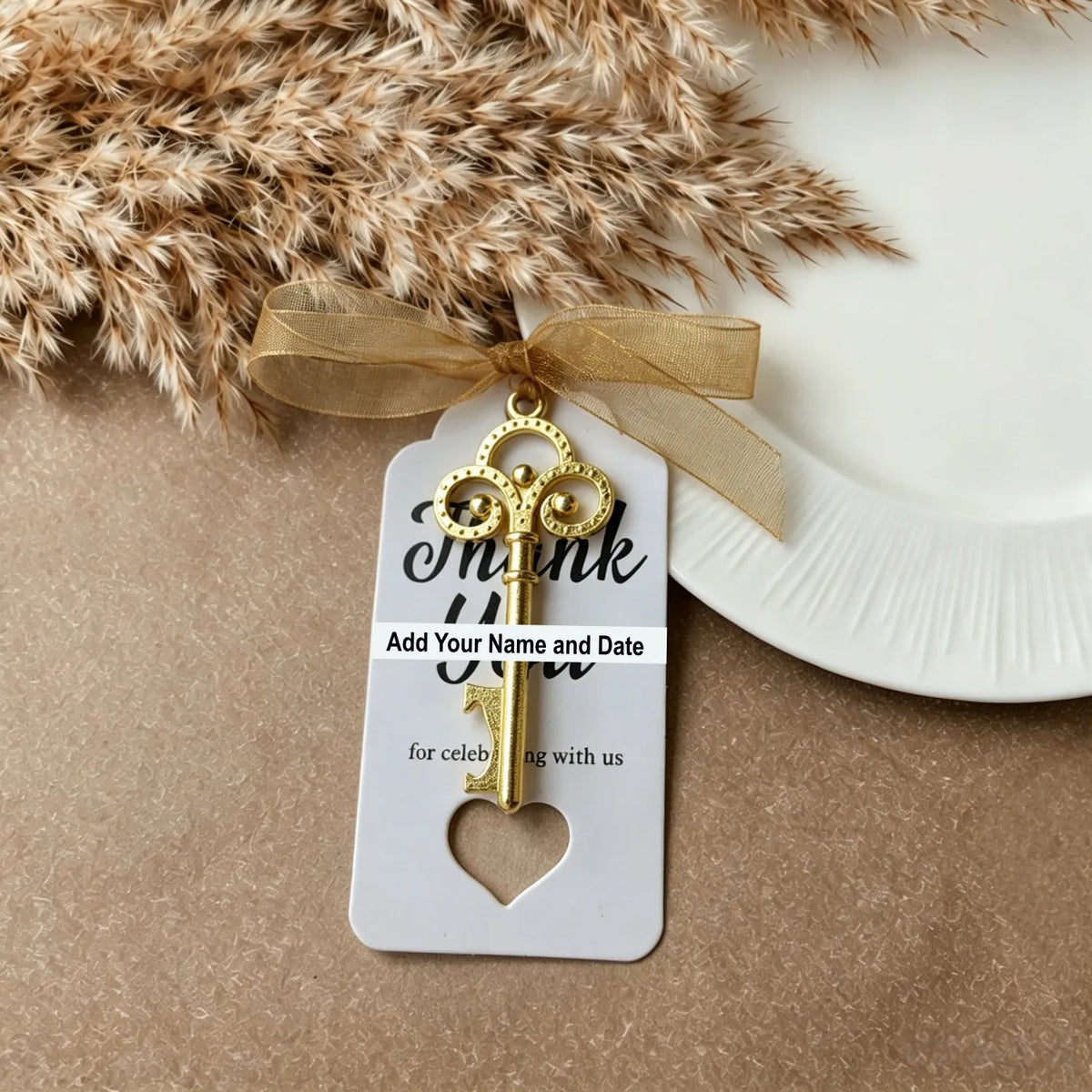 Cadeau invité mariage clé décapsuleur — vue 22