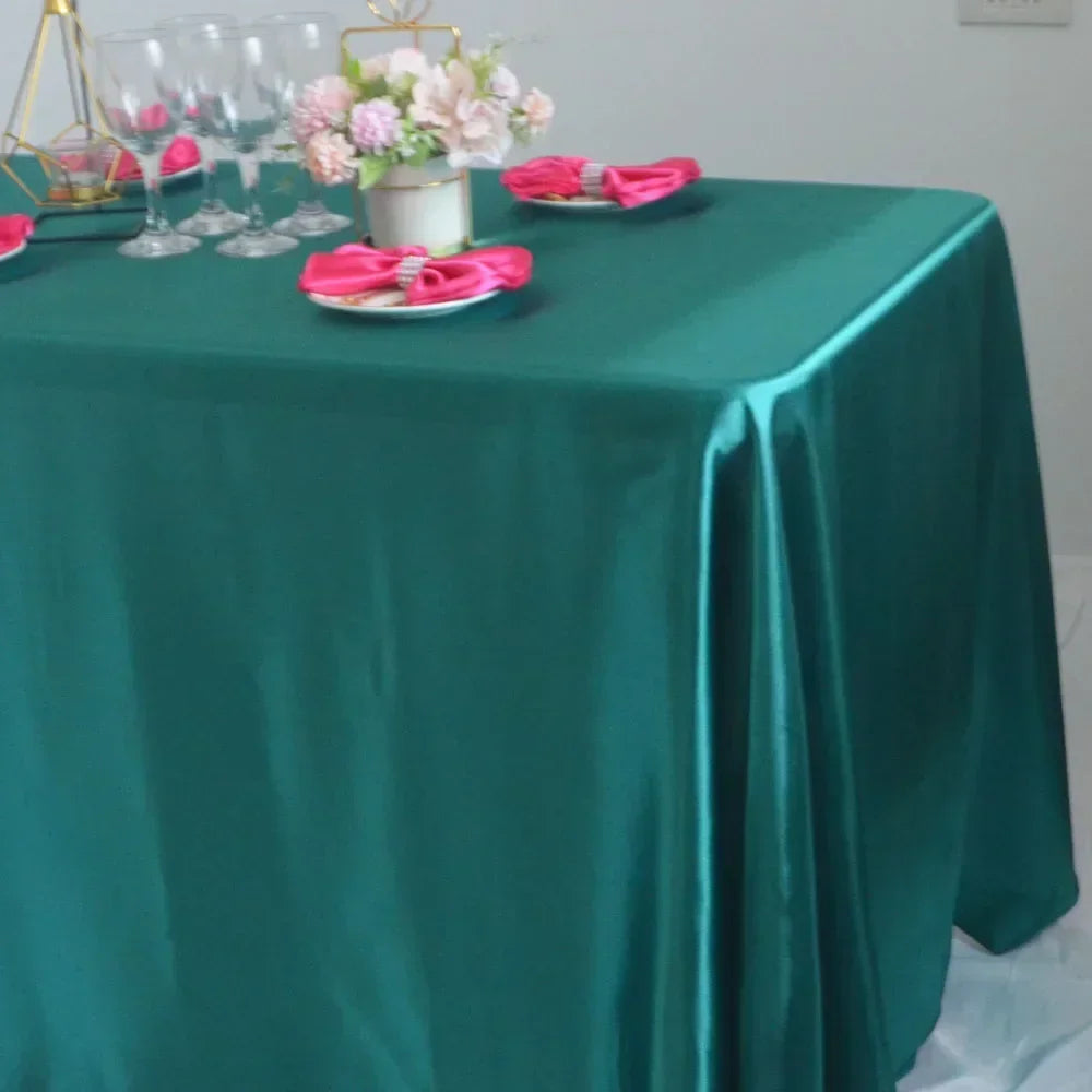 Nappe Satin Mariage Réutilisable